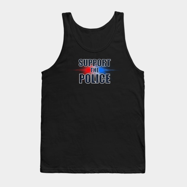 Support The Police Tank Top by 752 Designs